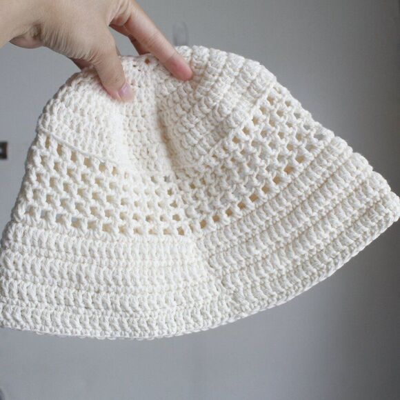 Crochet Bucket Hat - Picture 2 of 4